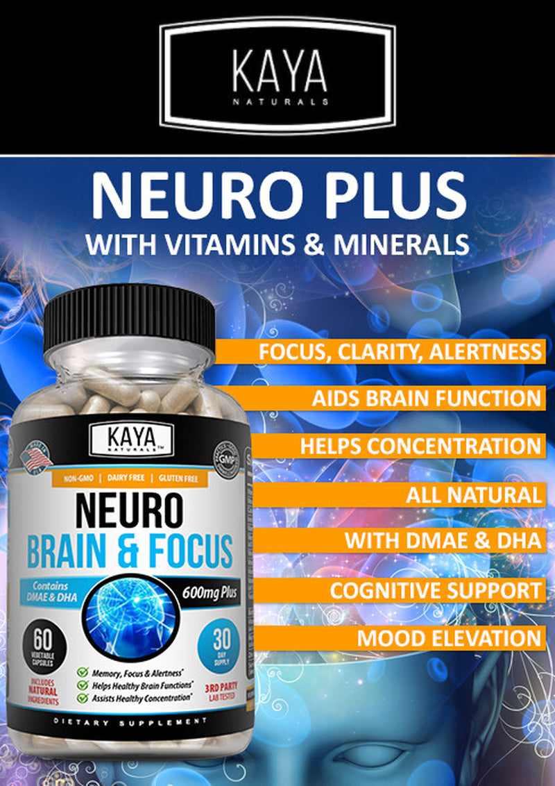 Brain Health & Memory Booster, Focus Function, Clarity Nootropic Supplement